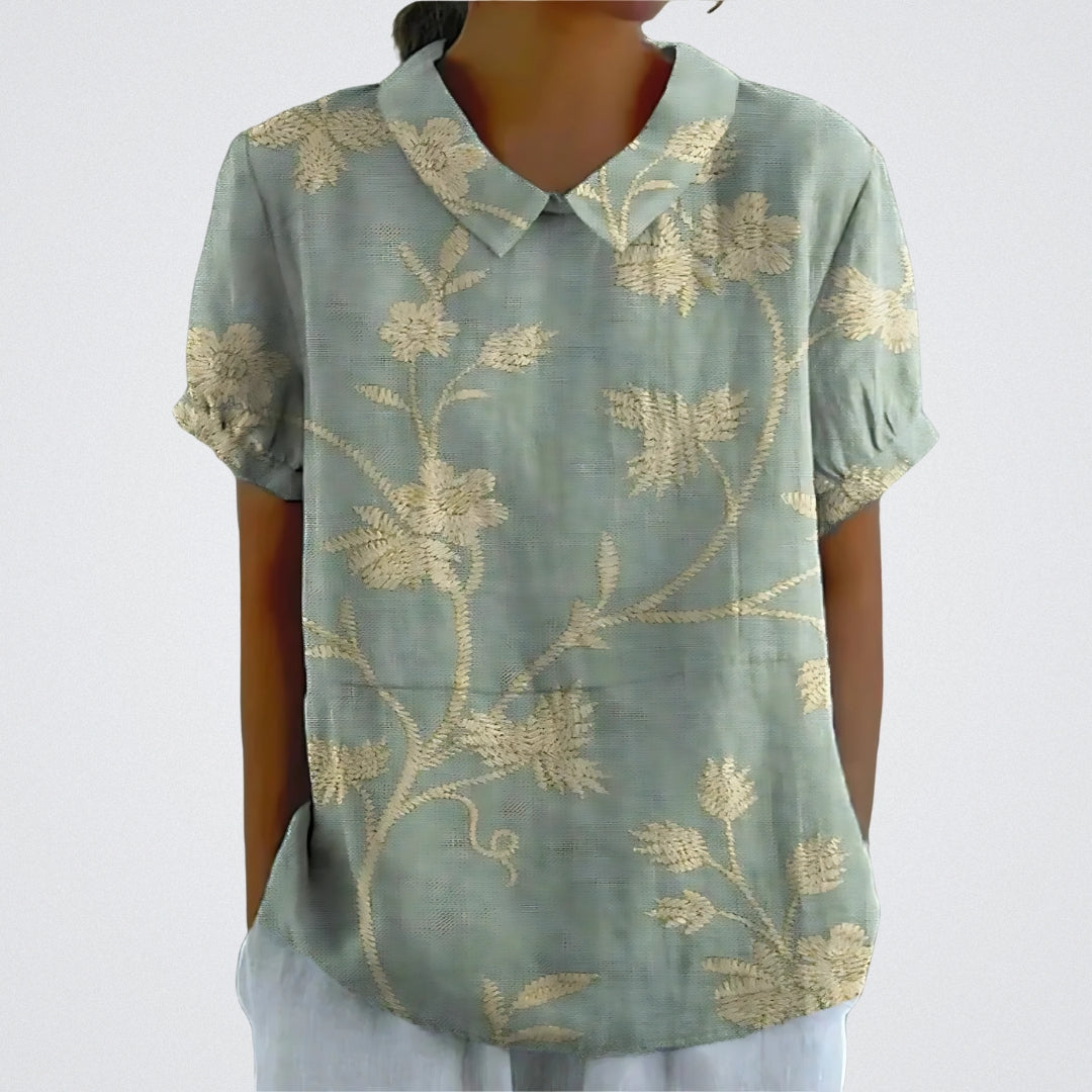 Sveva™ | Blusa Estiva a Fantasia Floreale