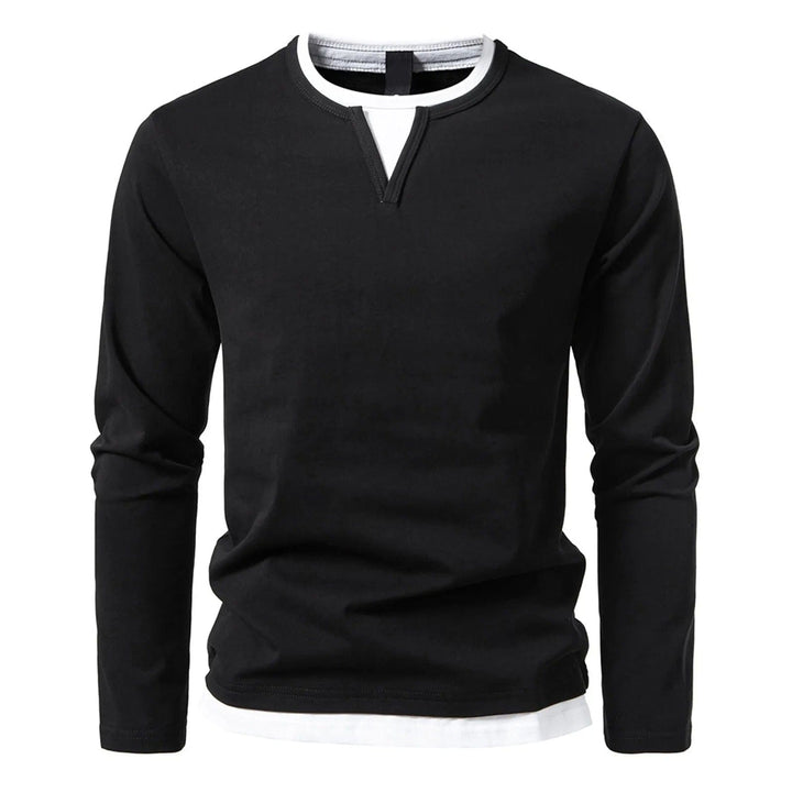 Fabio™ | Maglia Henley a manica lunga