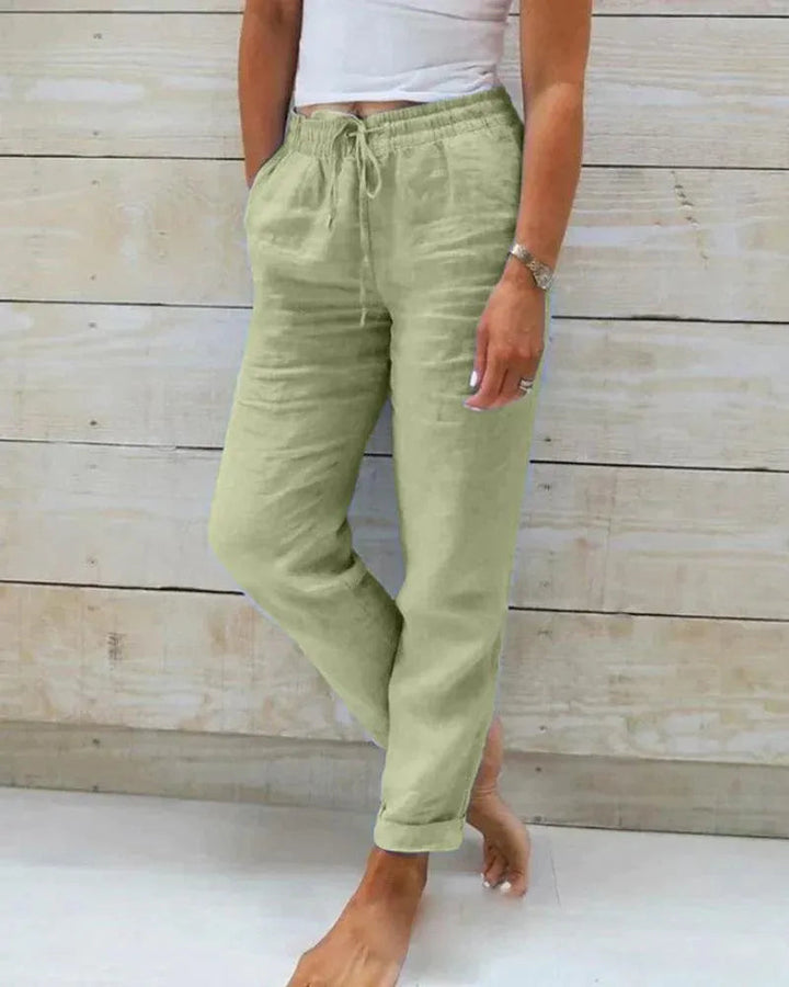 Lucia™ | Pantaloni Linnen