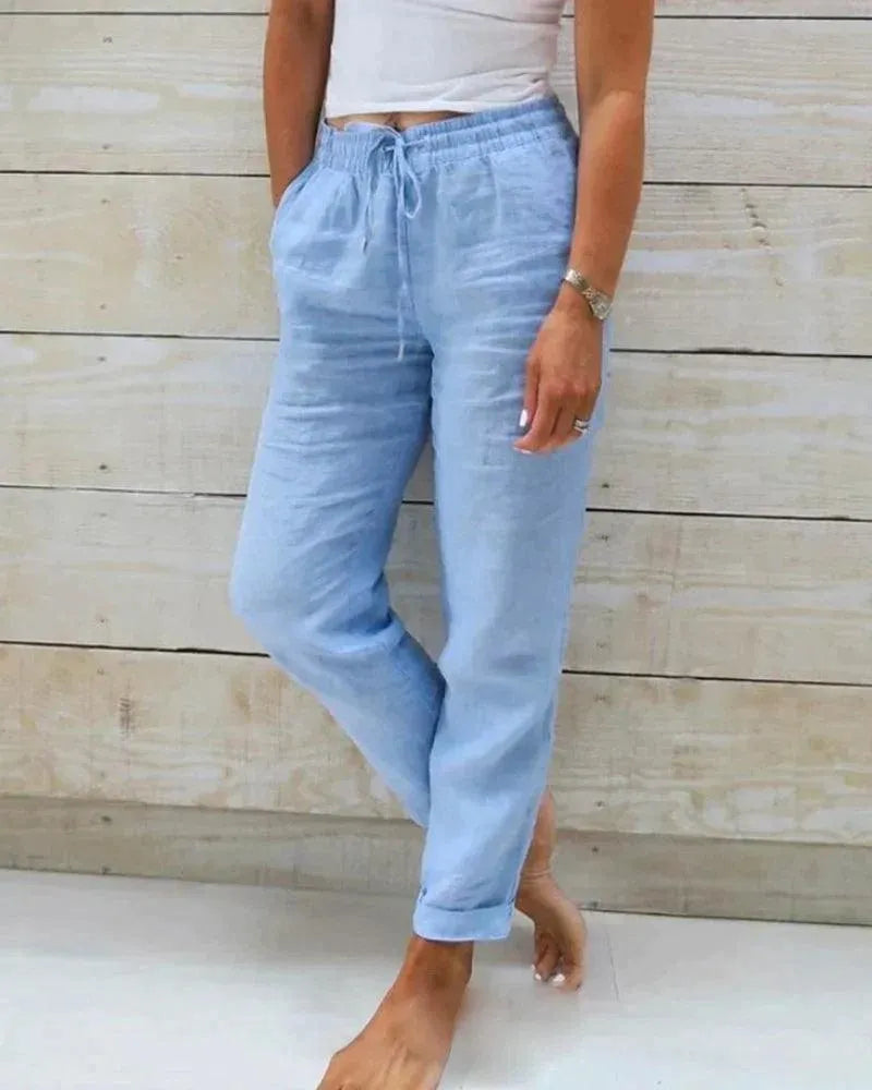 Lucia™ | Pantaloni Linnen