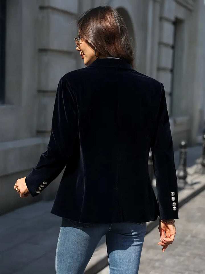 Caterina™ | Blazer in Velluto Elegante