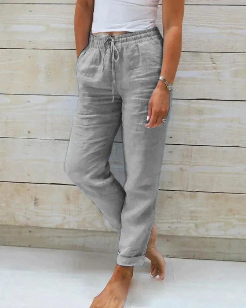 Lucia™ | Pantaloni Linnen
