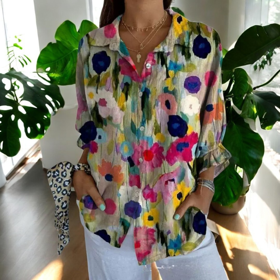 Delfina™ | Blusa vintage