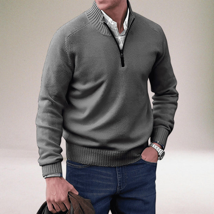Luvre™ | Il Elegante Pullover Con Zip