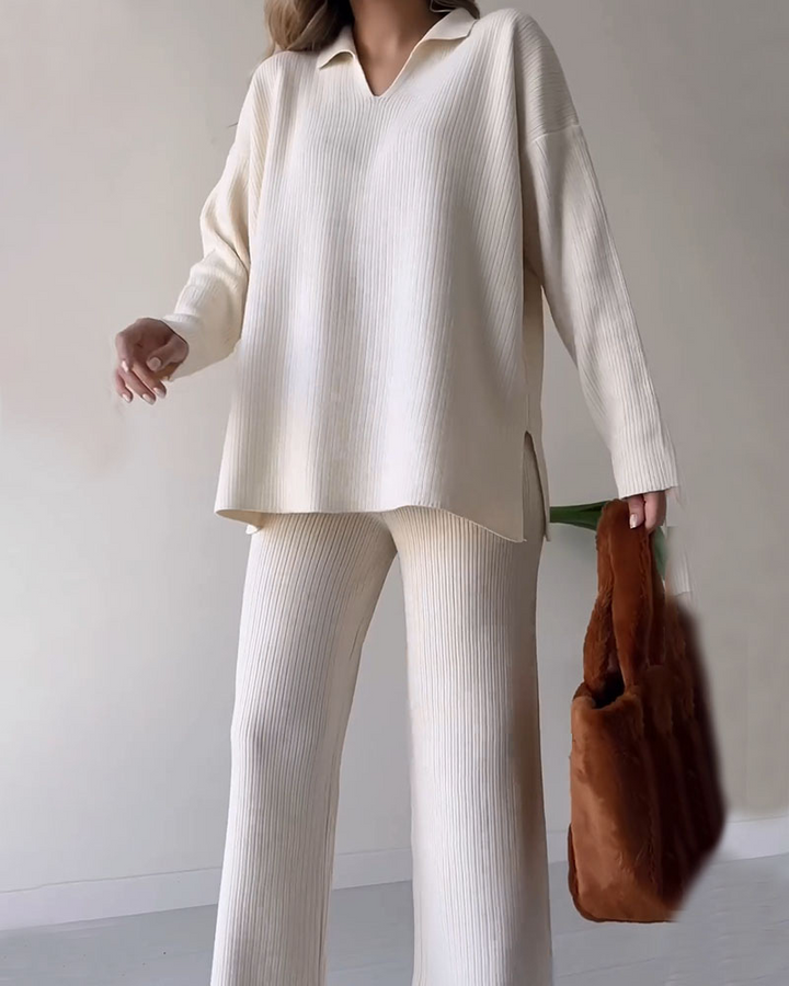 Carla™ | Set Casual in Maglia a 2 Pezzi