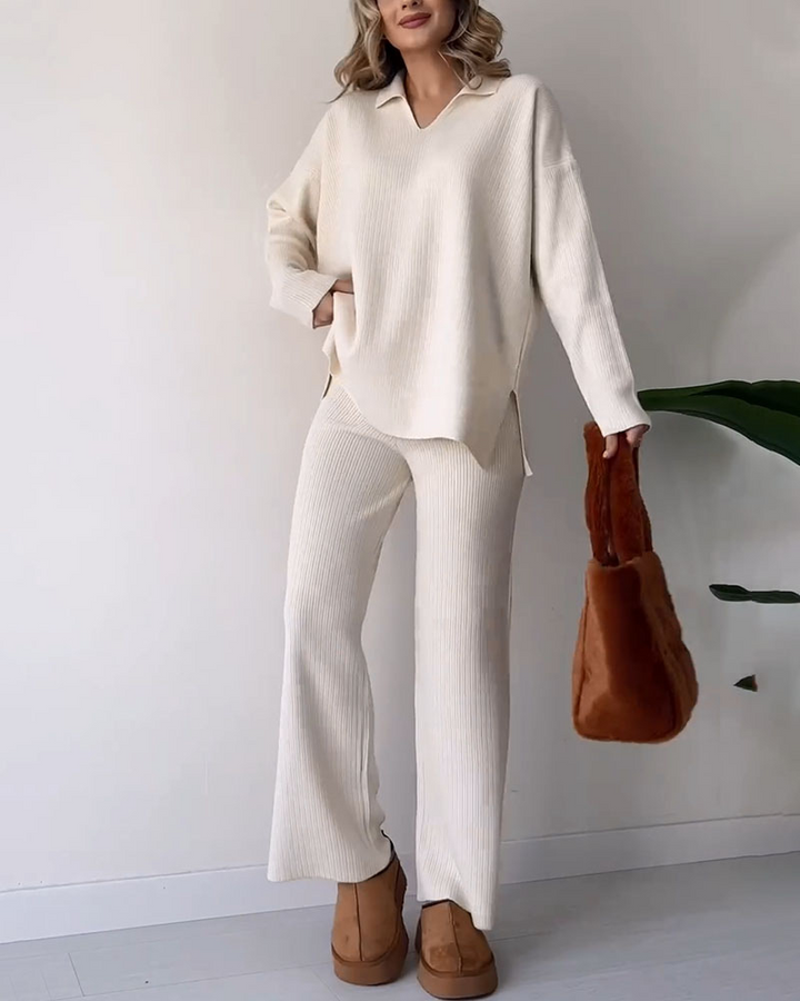 Carla™ | Set Casual in Maglia a 2 Pezzi