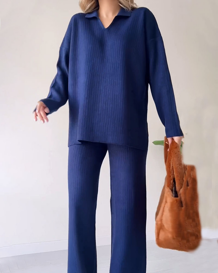 Carla™ | Set Casual in Maglia a 2 Pezzi