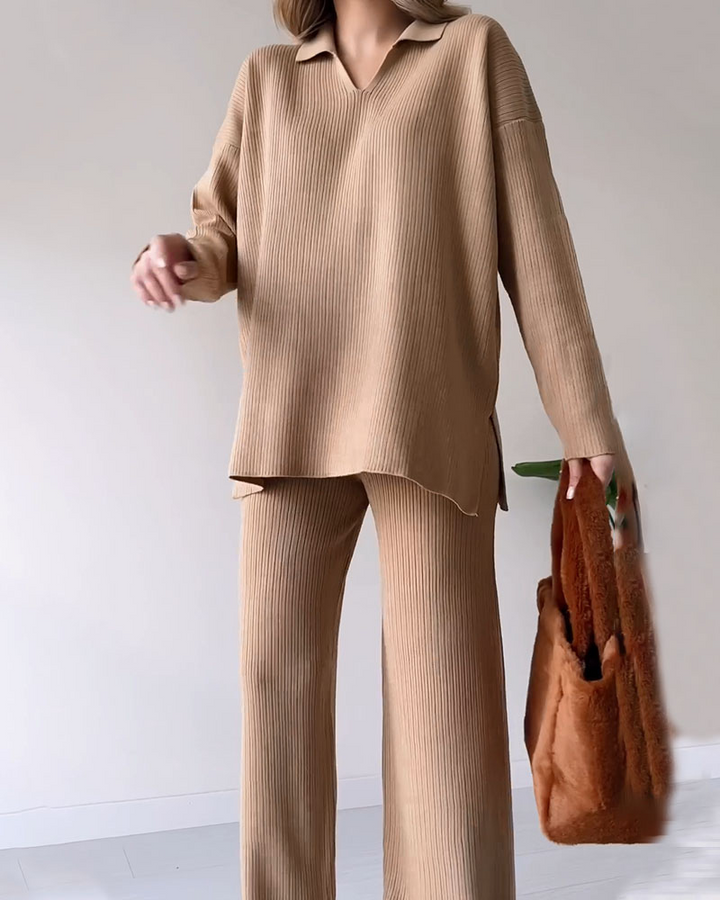Carla™ | Set Casual in Maglia a 2 Pezzi
