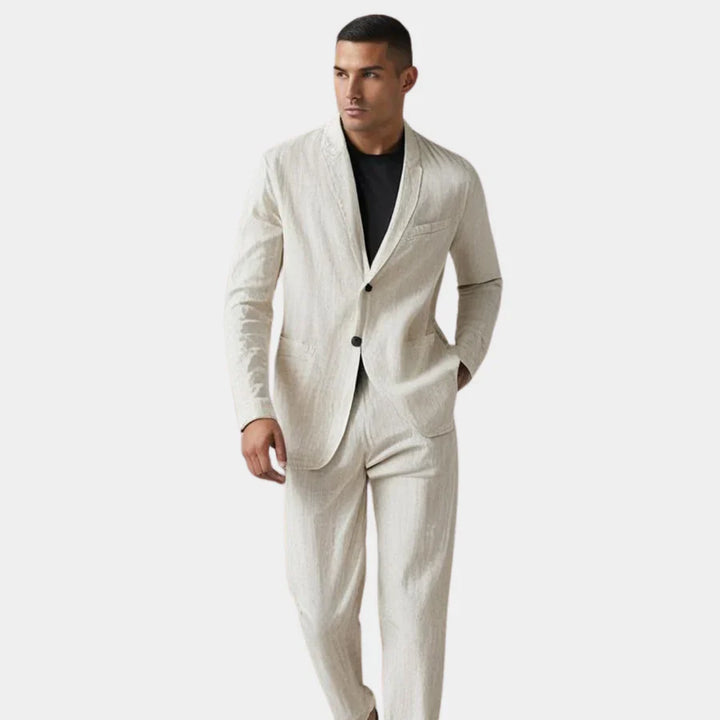 Erico™ | Abito Elegante Lino Naturale