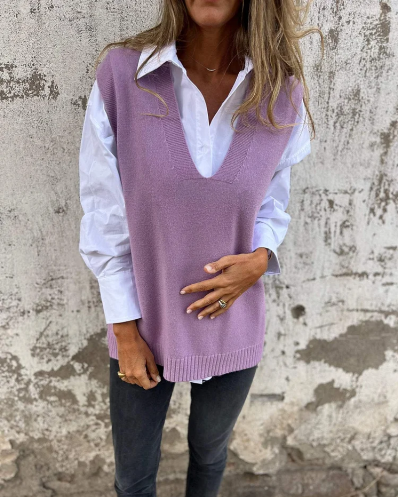 Letizia™ - Gilet in Maglia per Donna