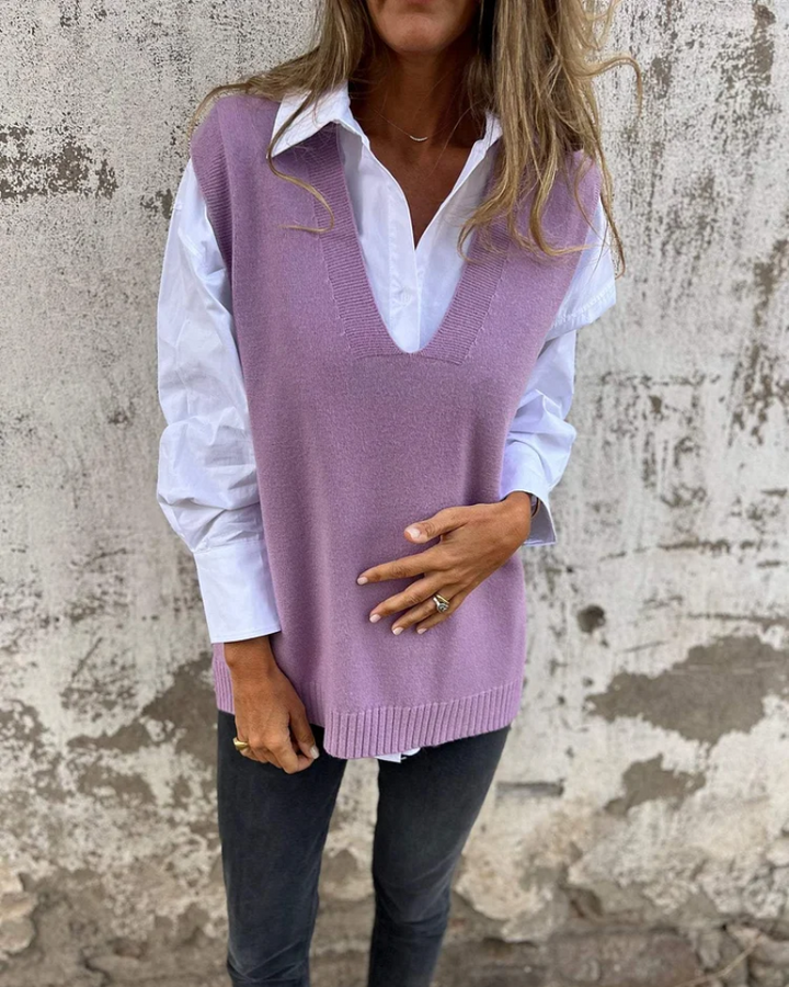 Letizia™ - Gilet in Maglia per Donna
