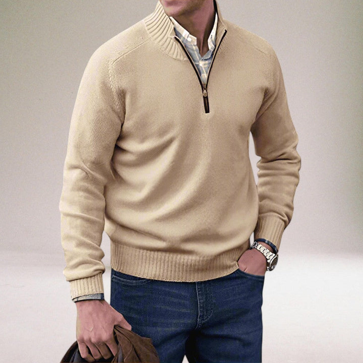 Luvre™ | Il Elegante Pullover Con Zip