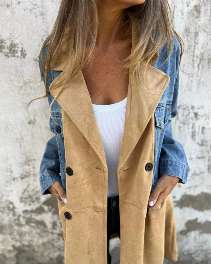 Astrid™ | Cappotto in Denim da Donna