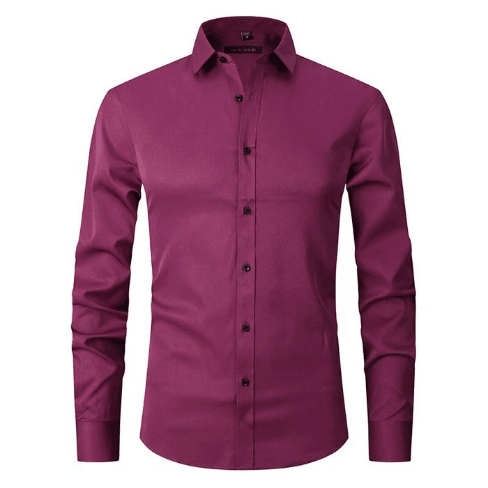 Aledo™ - Camicia elasticizzata da uomo