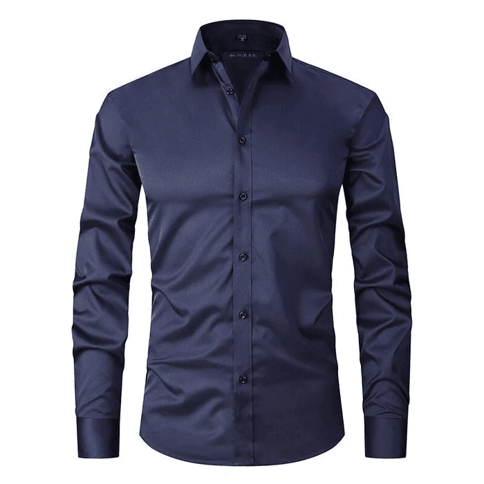 Aledo™ - Camicia elasticizzata da uomo