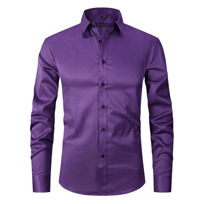 Aledo™ - Camicia elasticizzata da uomo