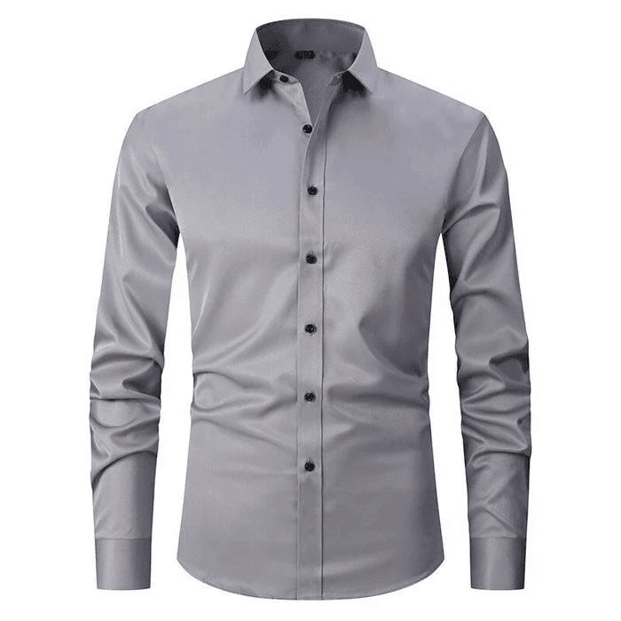 Aledo™ - Camicia elasticizzata da uomo