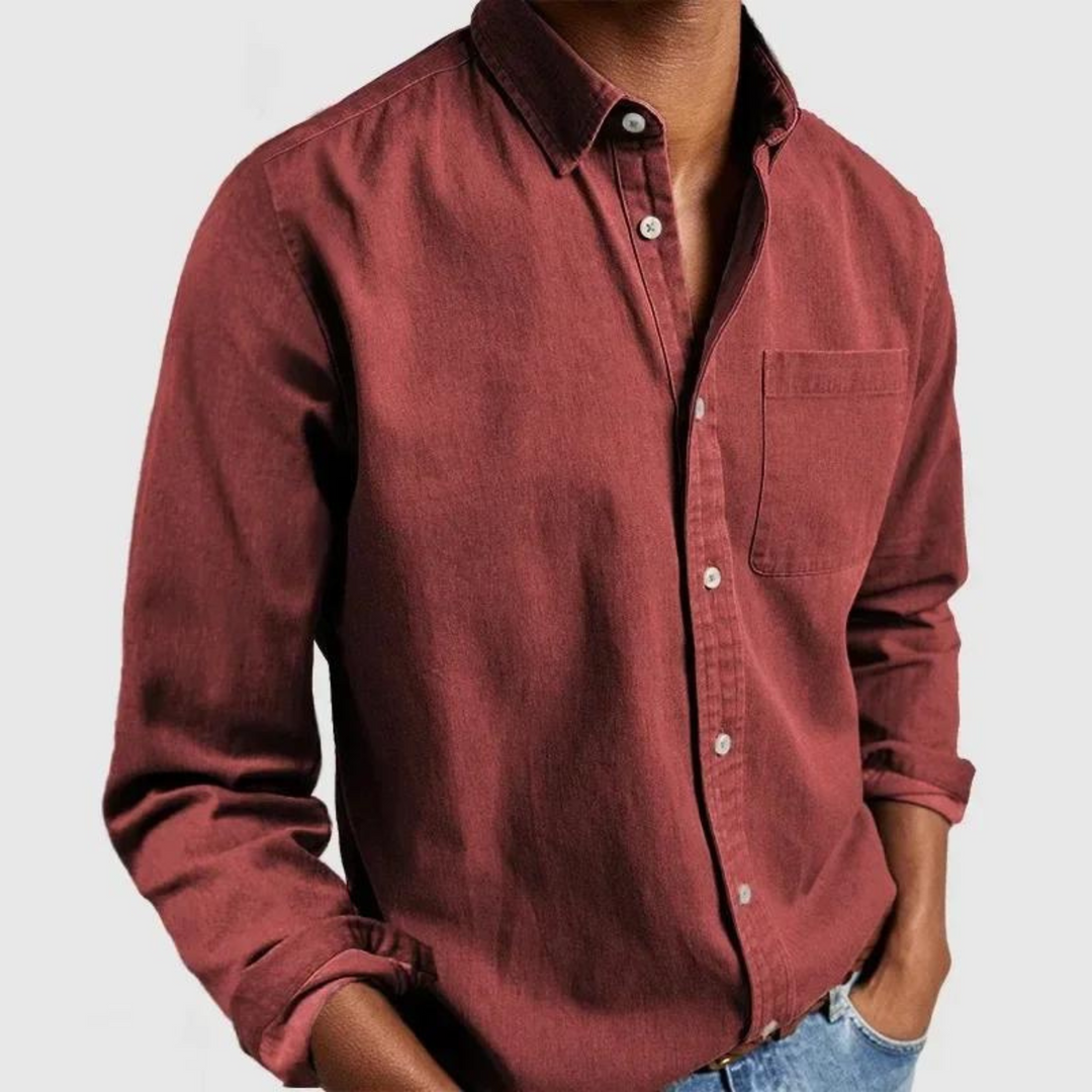 Berto™ | Camicia Casual in Cotone di Alta Qualità