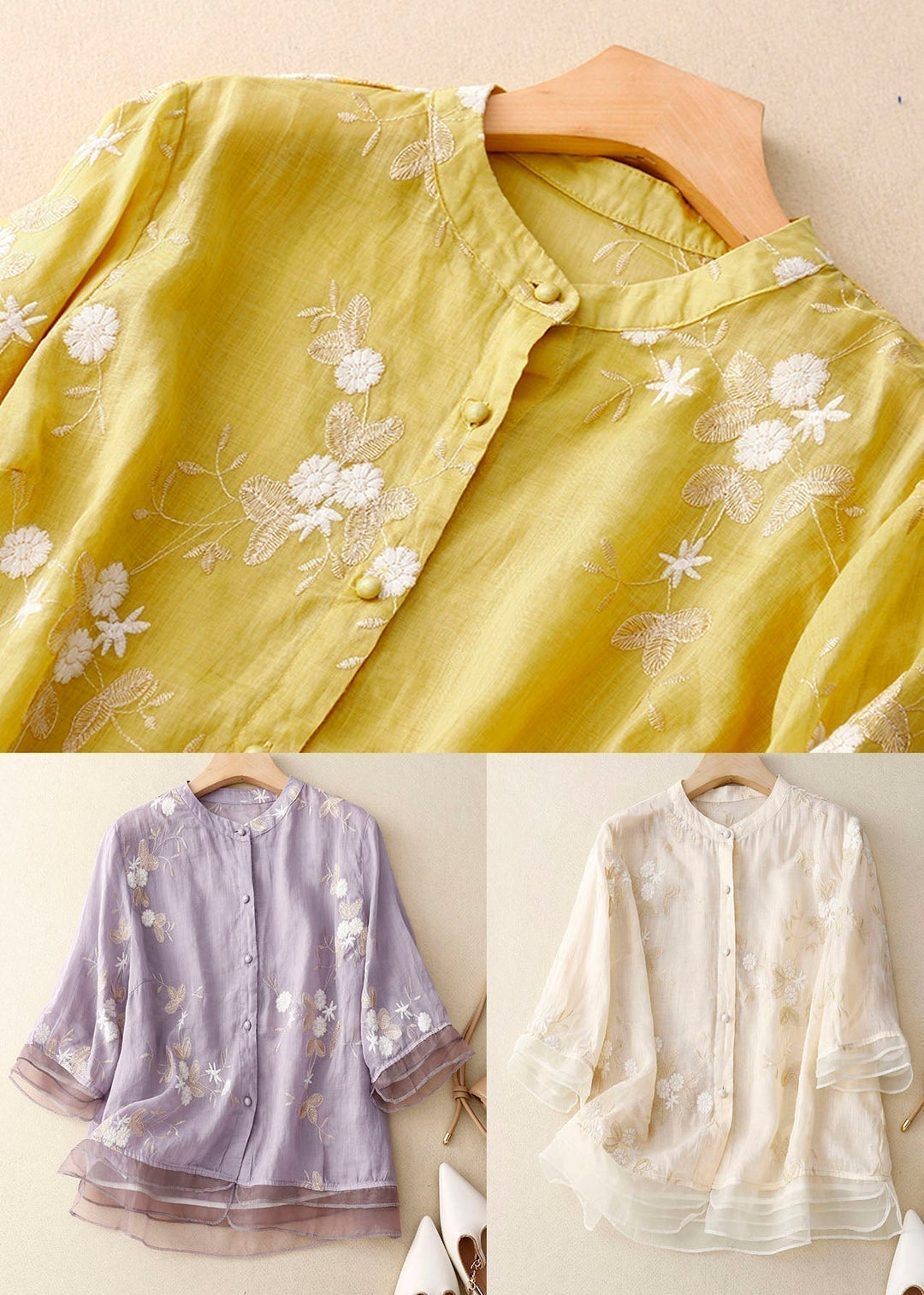 Duina™ | Blusa Ricamata Elegante