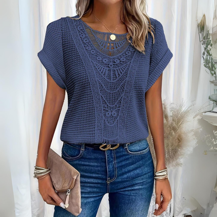 Rella™ | Maglia Elegante in Pizzo