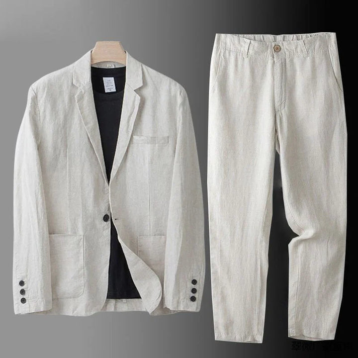 Erico™ | Abito Elegante Lino Naturale