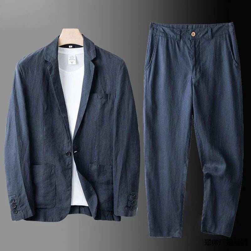 Erico™ | Abito Elegante Lino Naturale