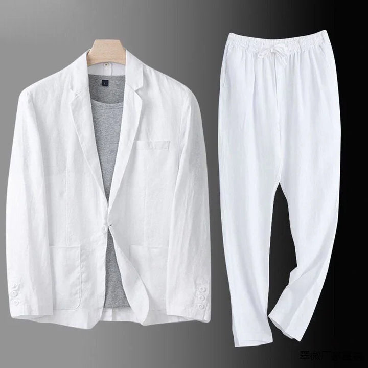 Erico™ | Abito Elegante Lino Naturale