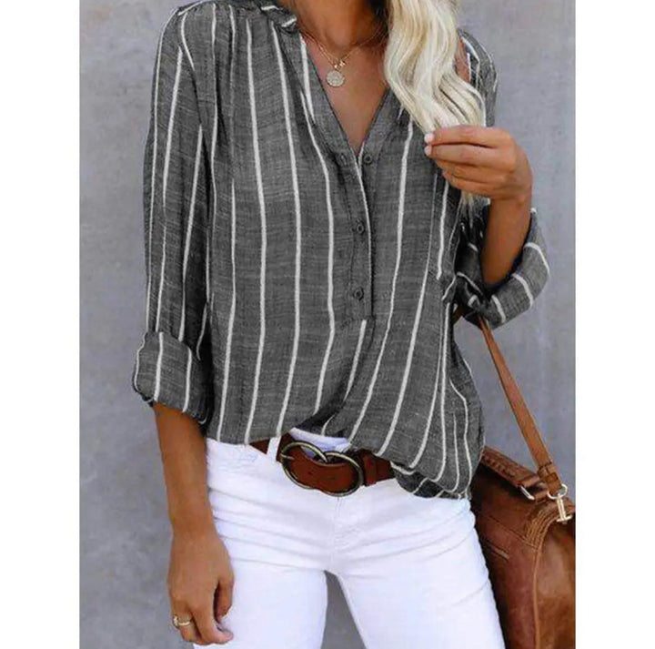 Geona™ | Blusa a Righe di Tendenza