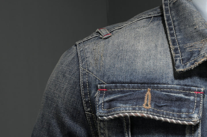 Lioro™ | Giacca Classica Denim