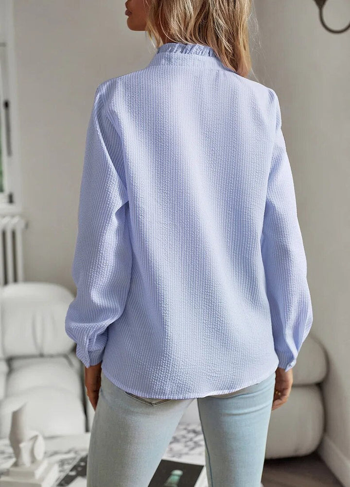 Belle™ | Blusa Moderna con Volant