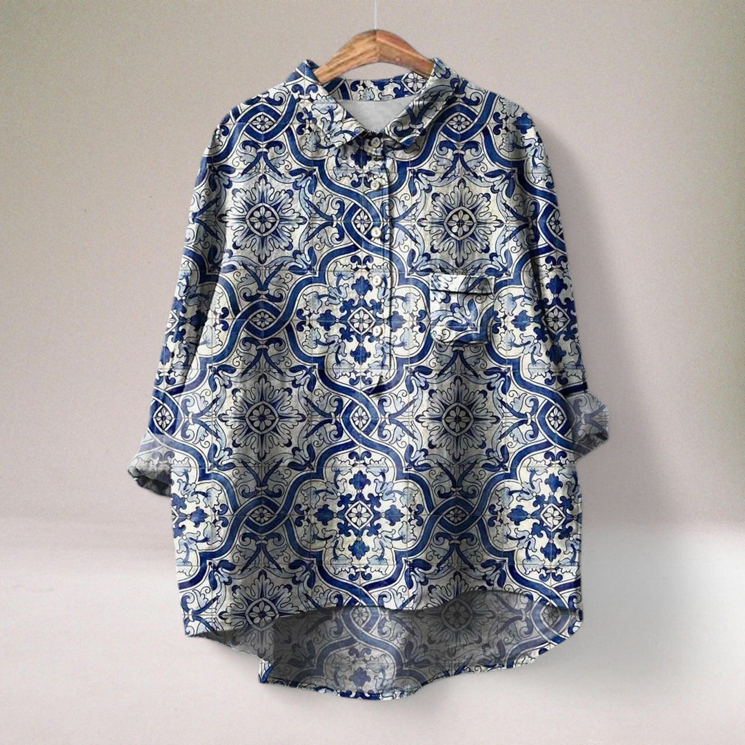 Lioré™ | Camicia floreale elegante