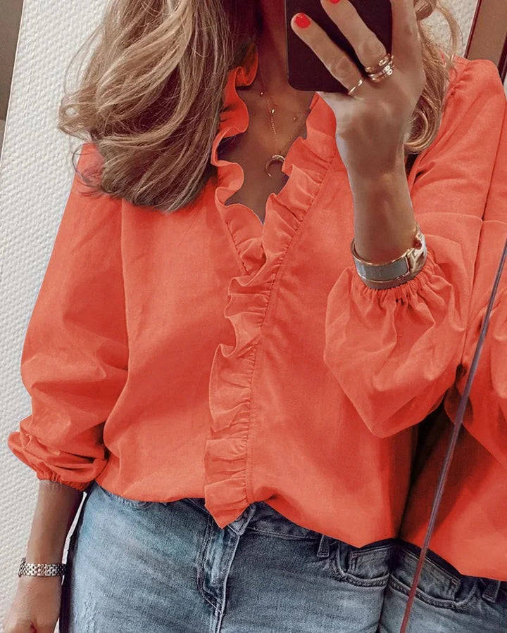 Enola™ | Blusa Elegante con Dettagli Romantici