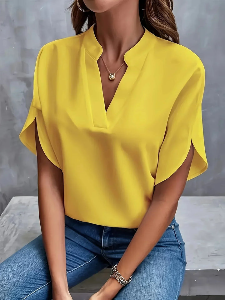 Talia™ | Blusa Elegante con Taglio Sartoriale