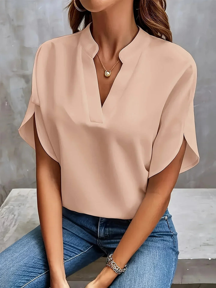 Talia™ | Blusa Elegante con Taglio Sartoriale