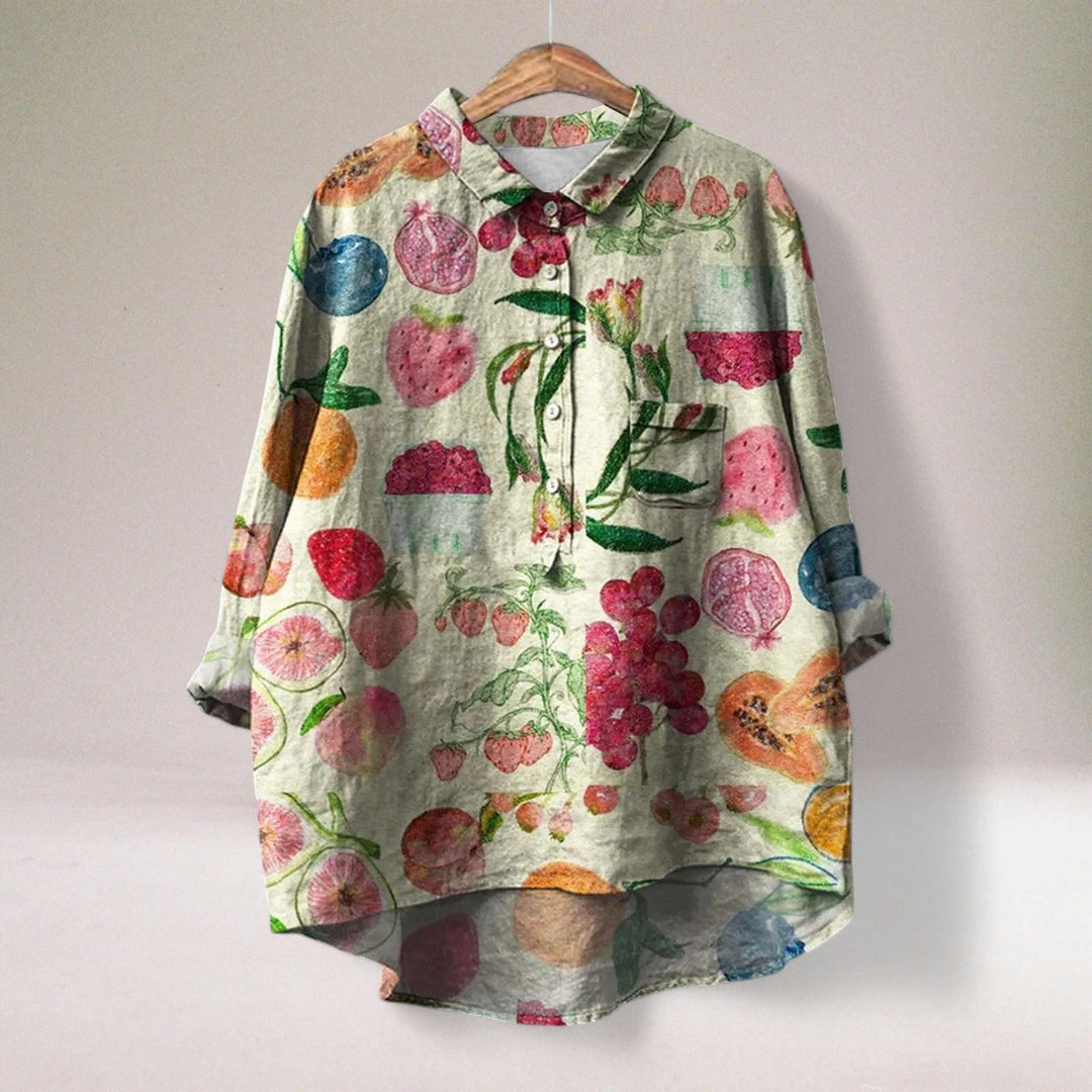 Lioré™ | Camicia floreale elegante