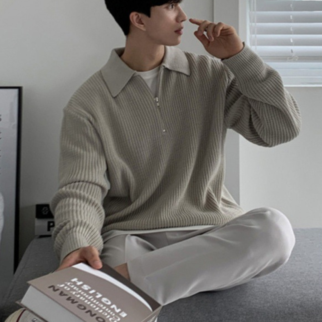 Sandro™ | Maglione cerniera a un quarto