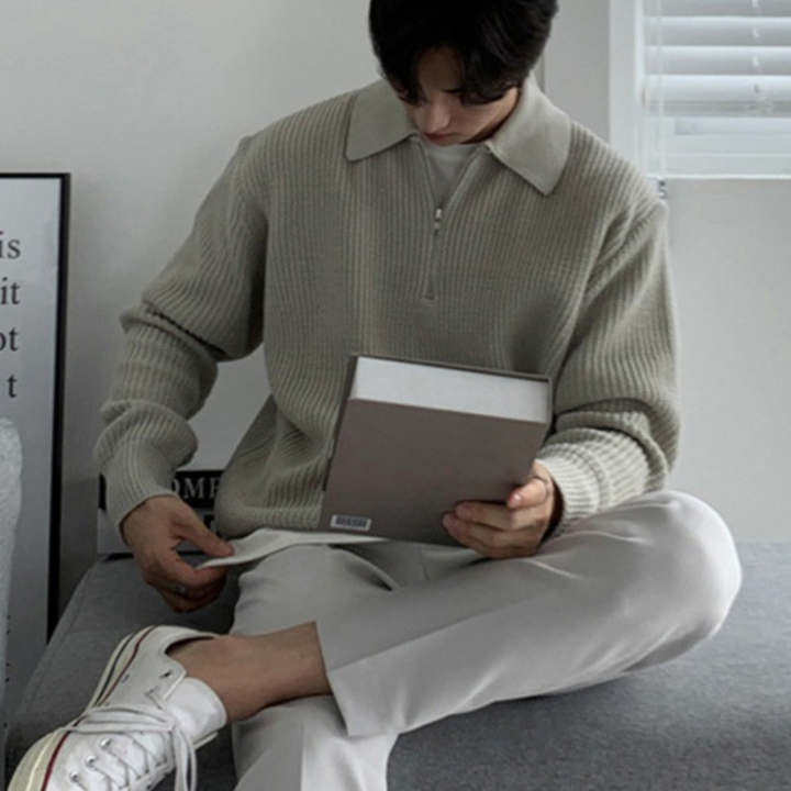 Sandro™ | Maglione cerniera a un quarto