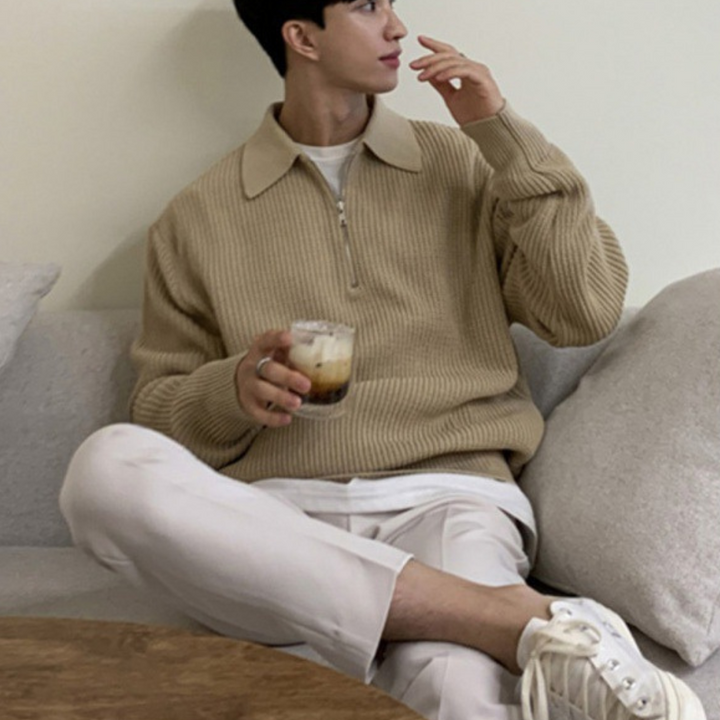 Sandro™ | Maglione cerniera a un quarto