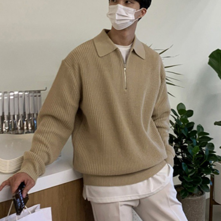 Sandro™ | Maglione cerniera a un quarto