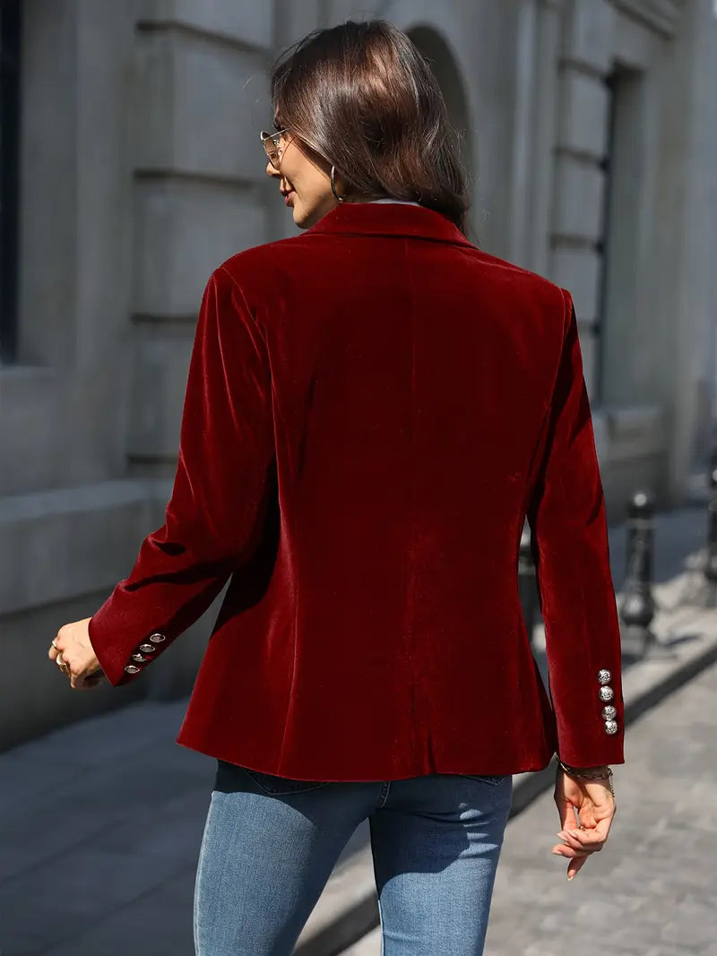 Caterina™ | Blazer in Velluto Elegante