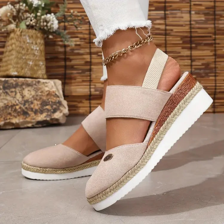 Nella™  | Sandali ortopedici con plateau