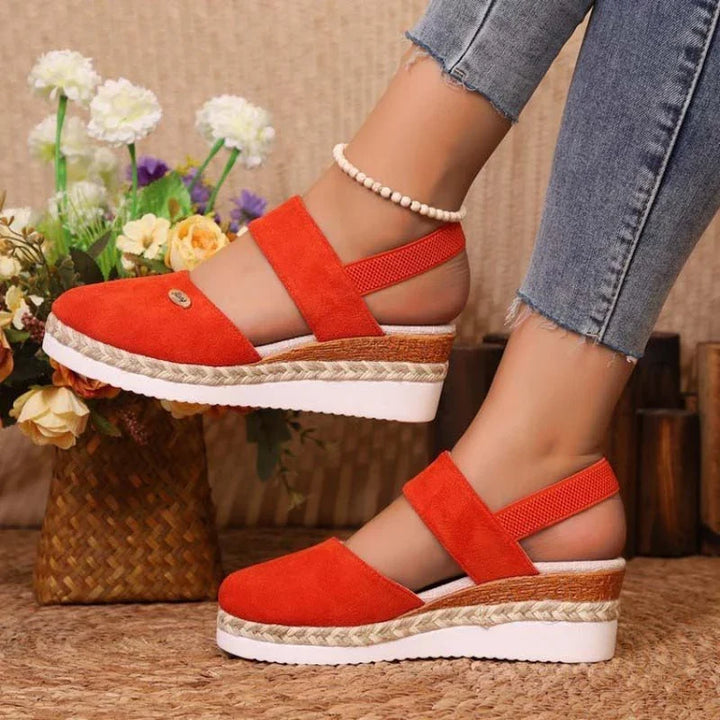 Nella™  | Sandali ortopedici con plateau