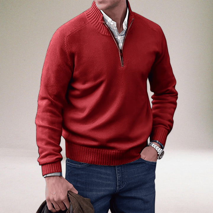 Luvre™ | Il Elegante Pullover Con Zip
