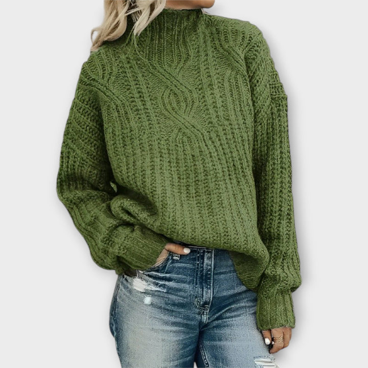 Tiffany™ | Maglione Invernale Elegante a Collo Alto