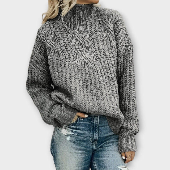 Tiffany™ | Maglione Invernale Elegante a Collo Alto