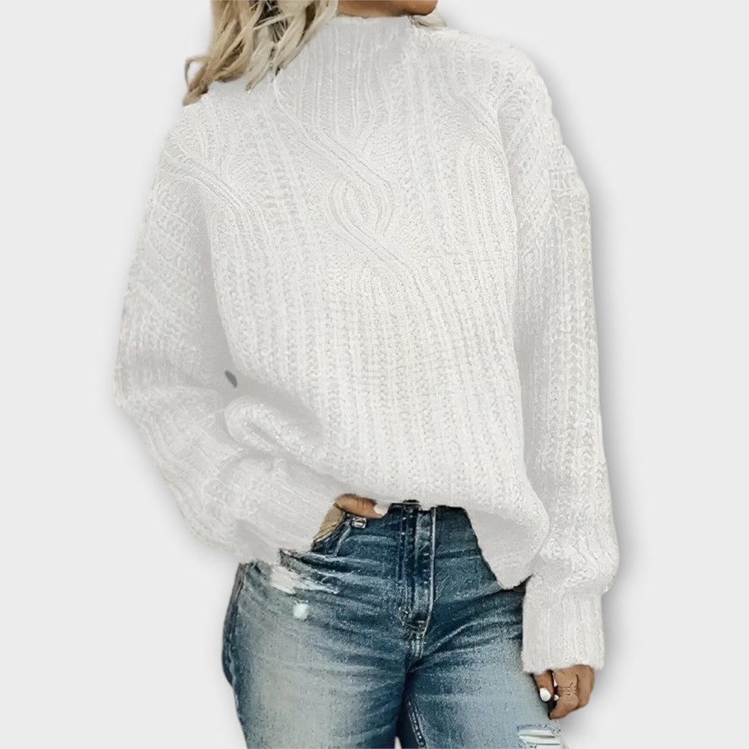 Tiffany™ | Maglione Invernale Elegante a Collo Alto