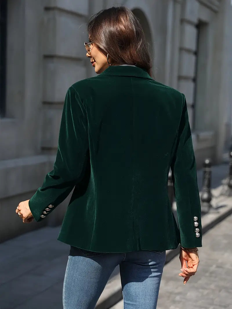 Caterina™ | Blazer in Velluto Elegante