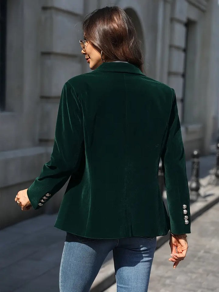 Caterina™ | Blazer in Velluto Elegante