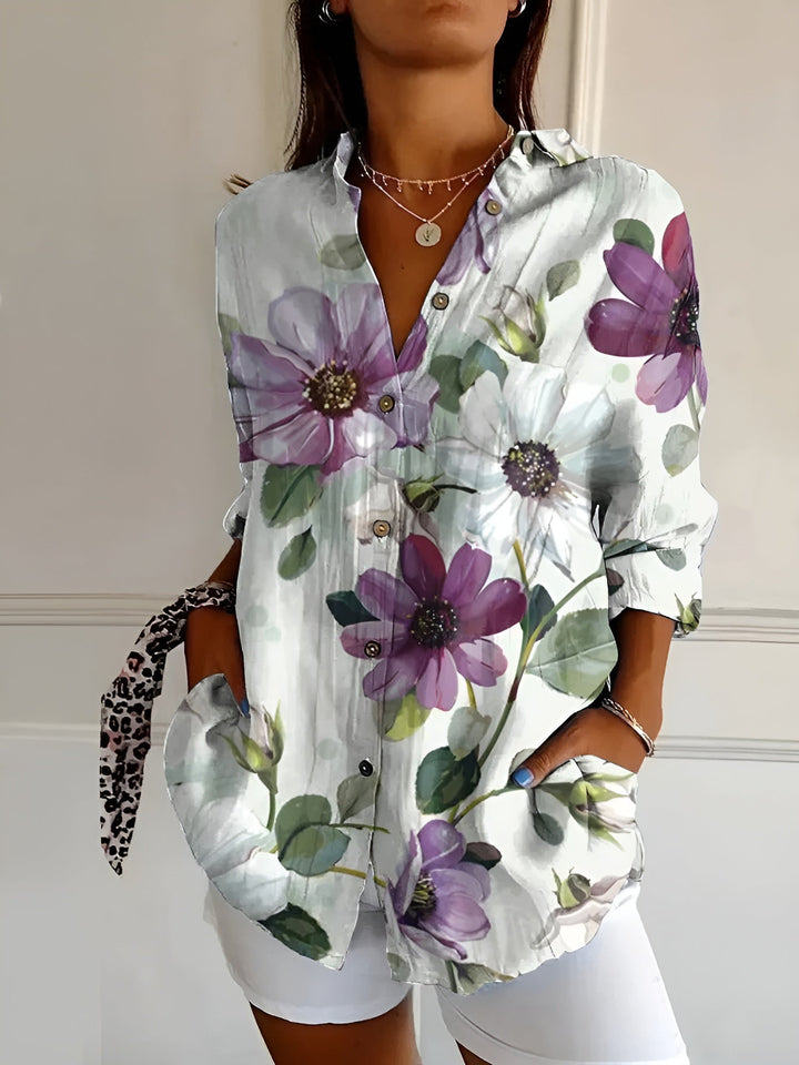 Elara™ | Blusa Stampe Iconiche