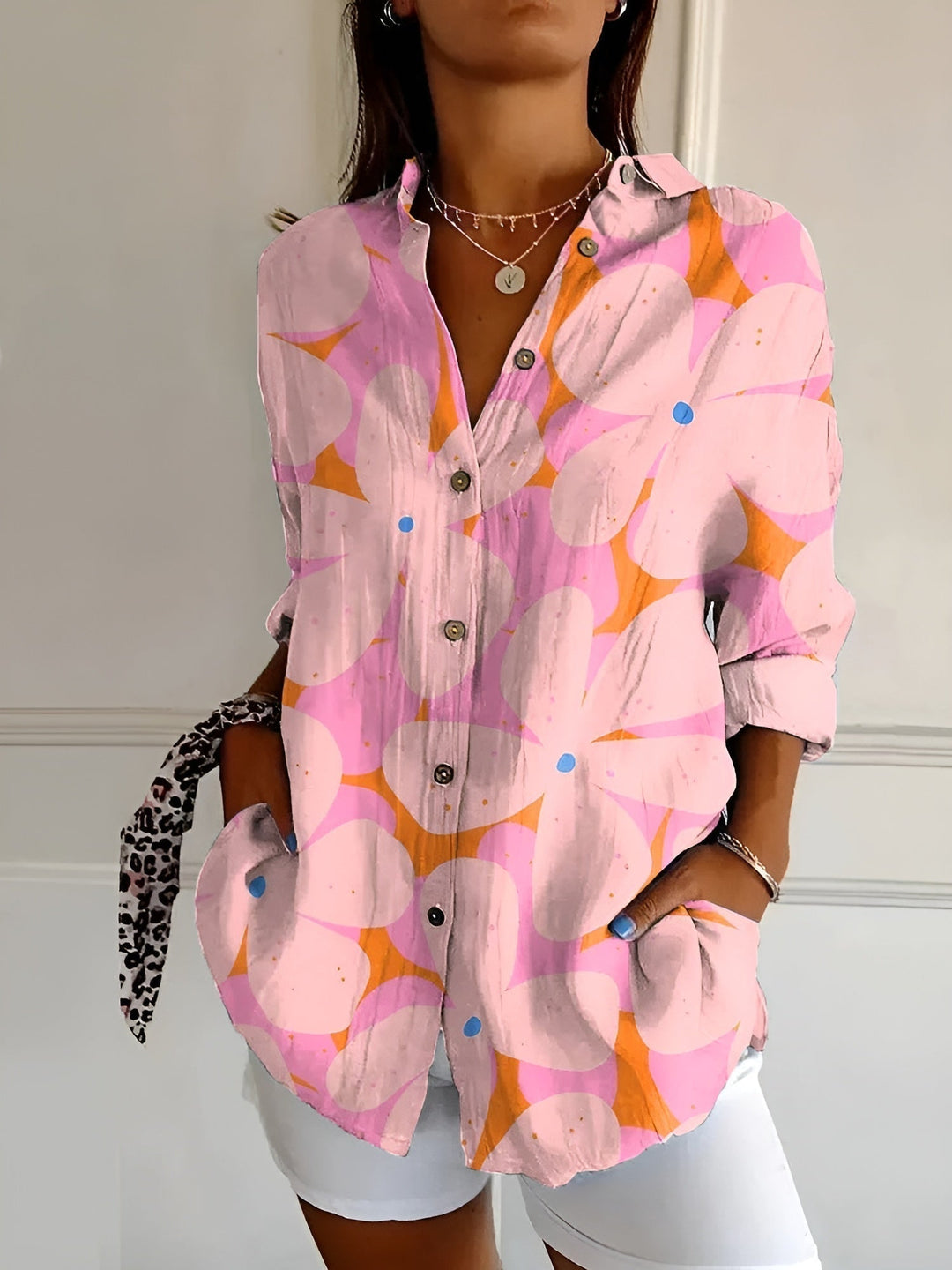 Elara™ | Blusa Stampe Iconiche